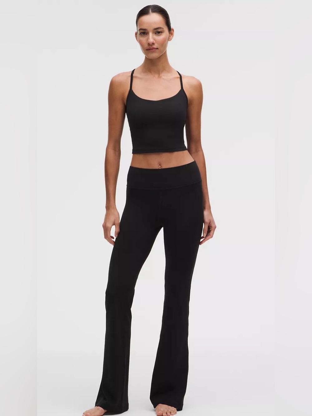 Lululemon Groove Flare Yoga Pants Black Y2K Style Size 2 Regular